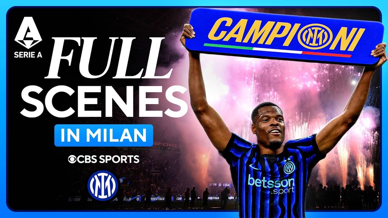 Inter win 21st Title | All the scenes from the San Siro for Inter's 21st Scudetto title win vs Parma