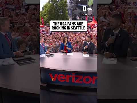 Sound UP for how hype these @USMNT fans are in Seattle ahead USA vs Australia