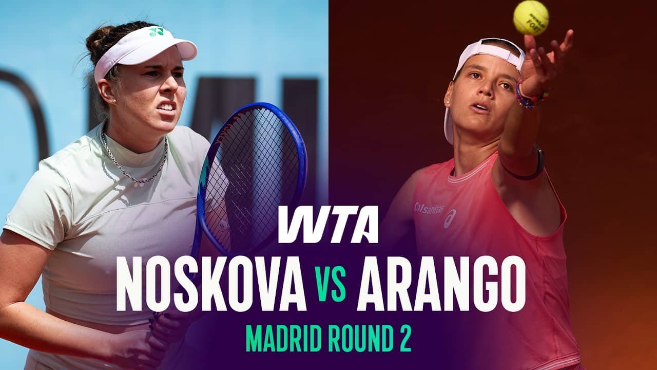 Linda Noskova vs. Emiliana Arango | 2026 Madrid Round 2 | WTA Match Highlights