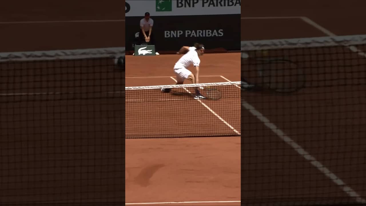 From one sideline to the other 😍🎯 #rolandgarros #tennis #Zverev #tennisedit