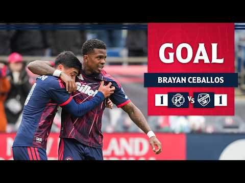 GOAL | Brayan Ceballos levels the board!!