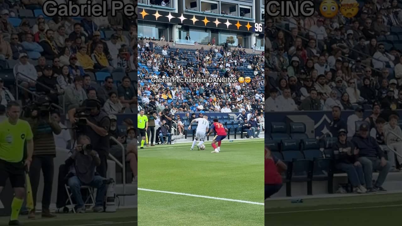 INSANE Gabriel Pec Joga Bonito Skills 😳 #lagalaxy #mls