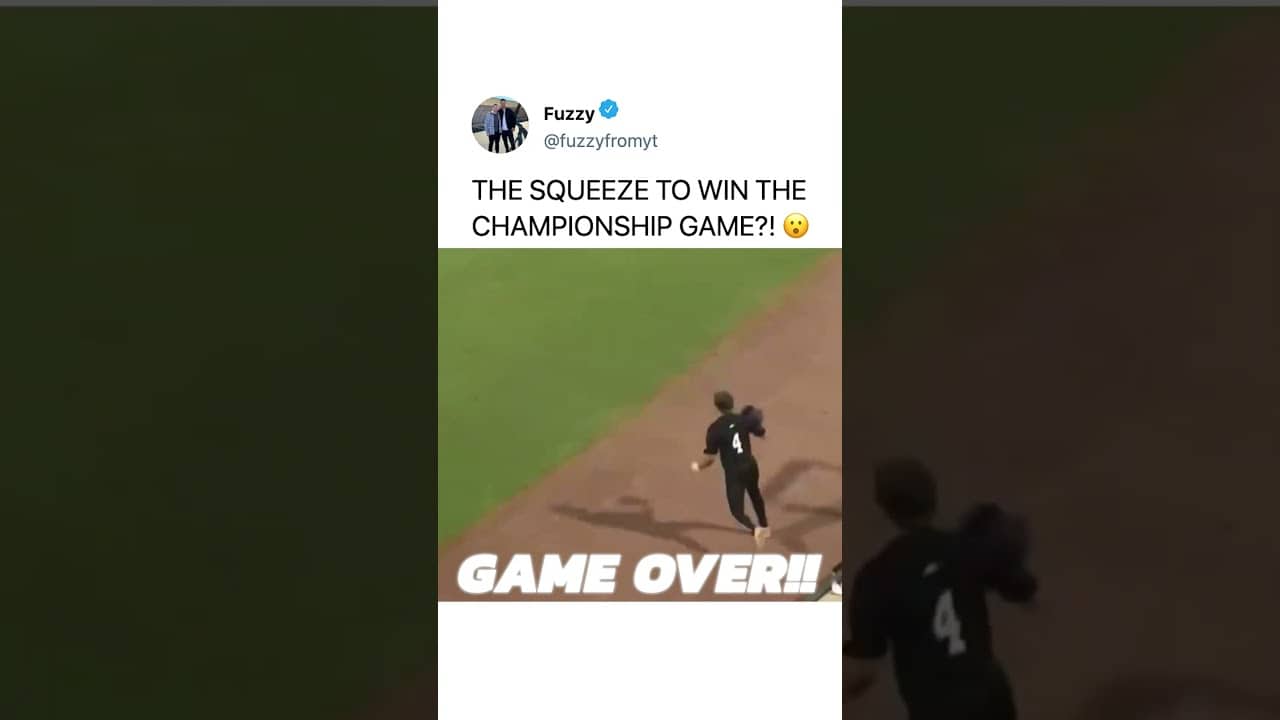 crazy walkoff for the title 🤯