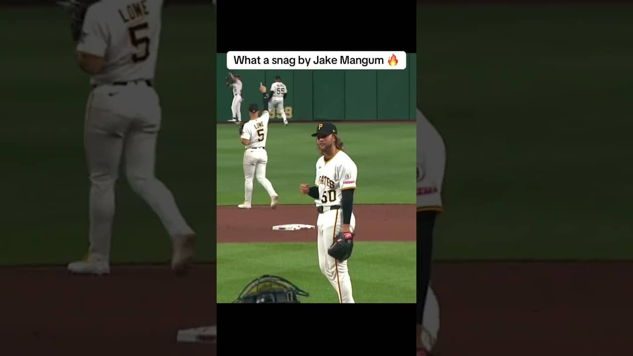 The pitcher was so relieved 🤣