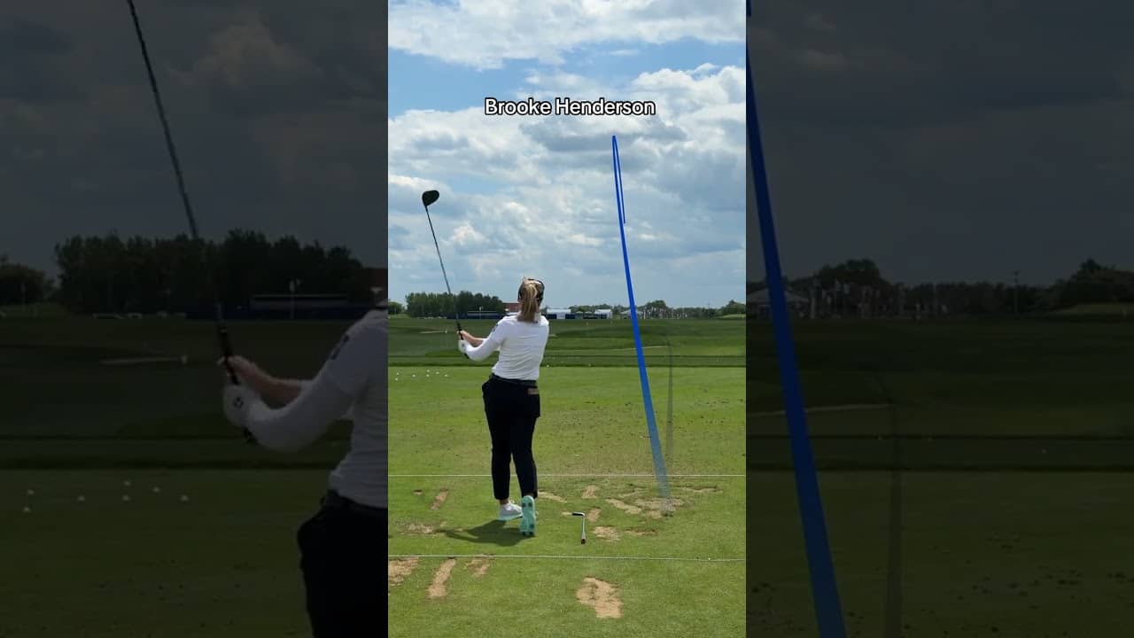 The squad is running 1-2-3! 🏆 Haeran Ryu, Brooke Henderson, and Ina Yoon on top at Hazeltine. #Qi4D
