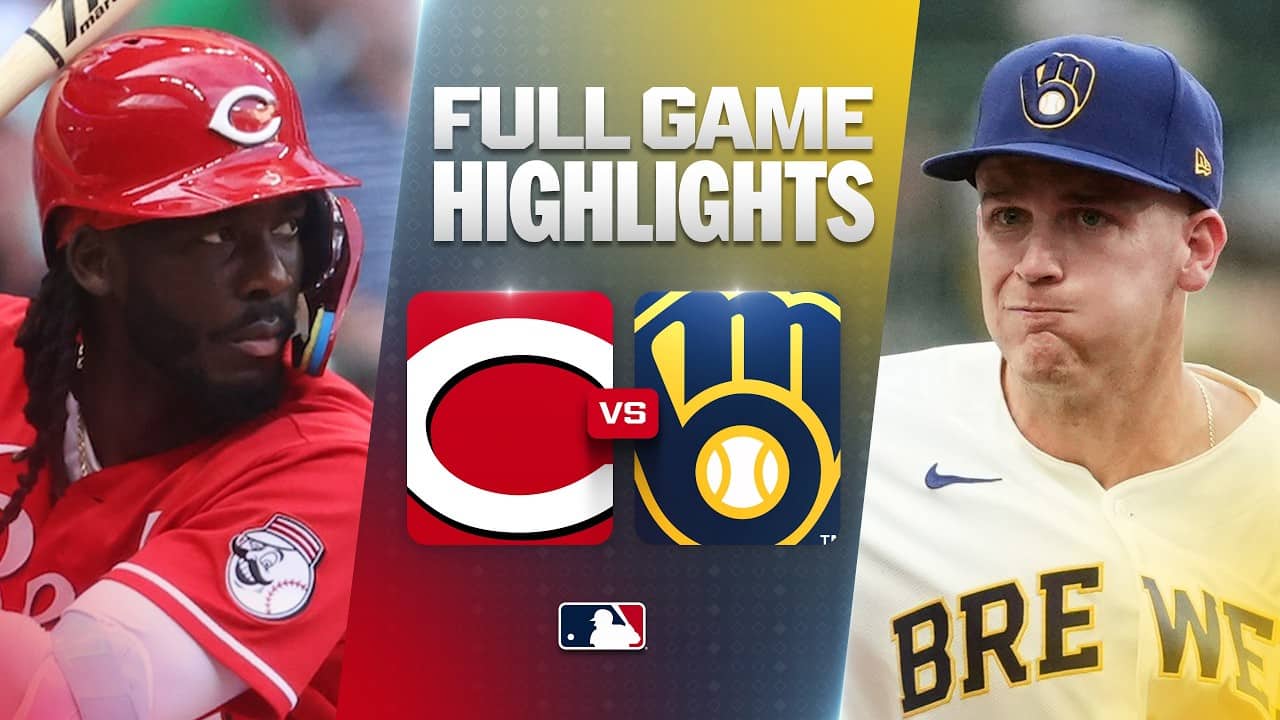 REDS vs. BREWERS: Official Full Game Highlights (June 29) | 2026 MLB Season