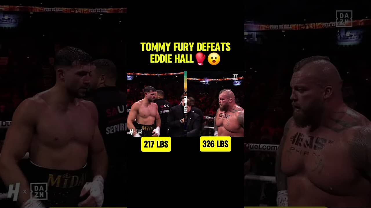 We got a real life David vs Goliath😮 live on @DAZNBoxing