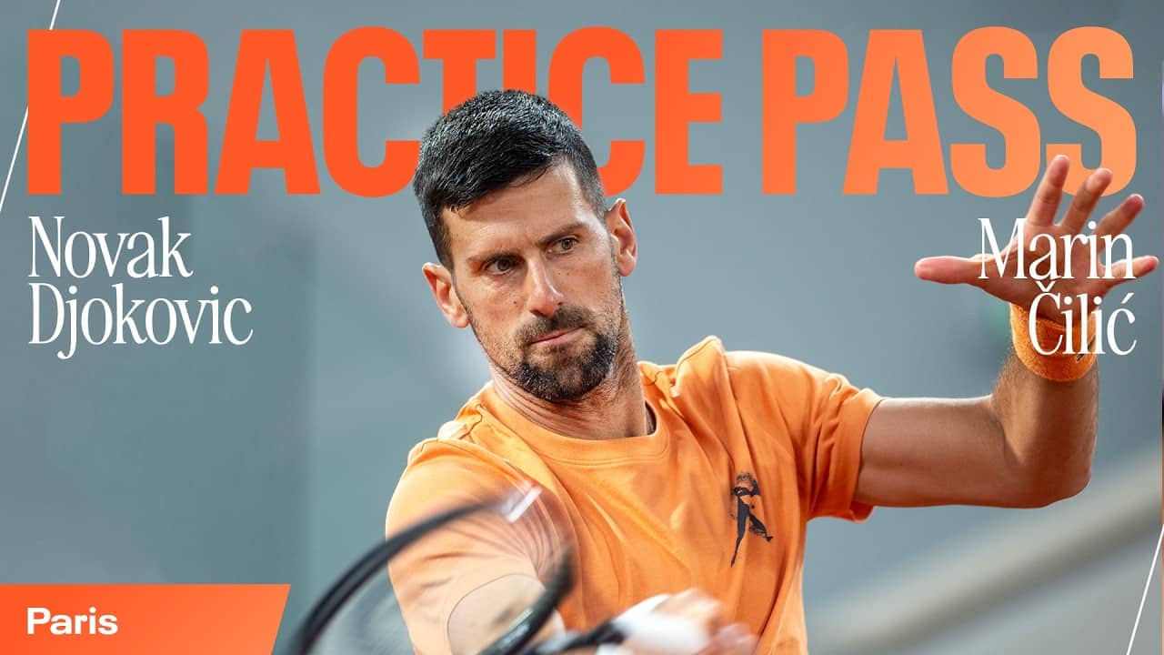 Novak Djokovic Practice at Roland Garros 2026 🎾