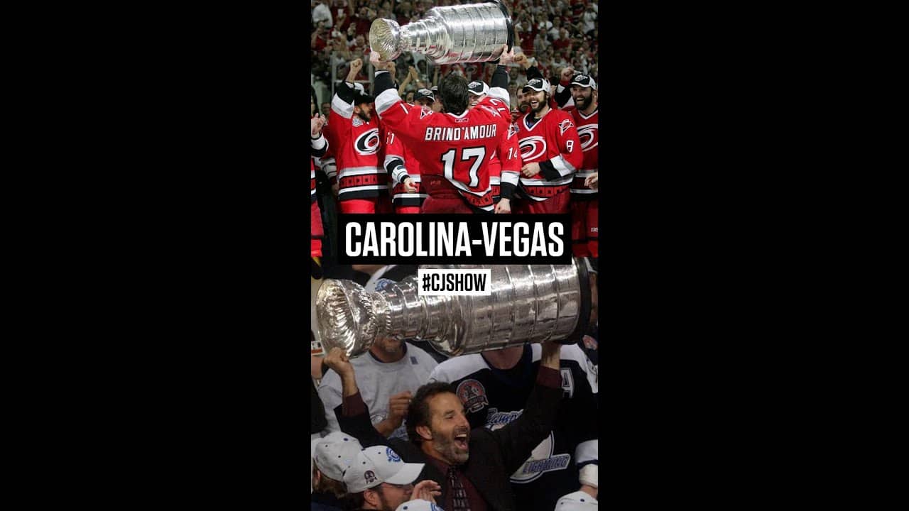 "I think this is going to be a great Final for the NHL." 🔥  #CJShow #Hurricanes #GoldenKnights