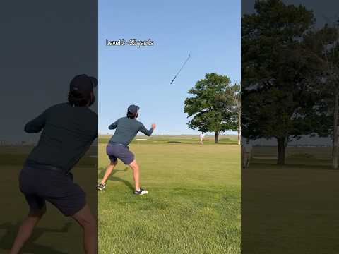 My Buddy Threw Me a Club From 50 Yards 😳 #shorts #golf