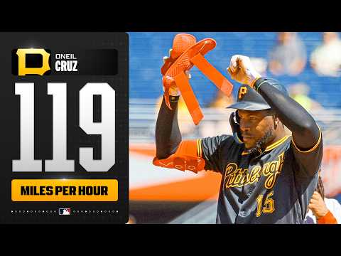 119 MPH off the bat 😳 The hardest-hit ball of 2026 belongs to Oneil Cruz (so far)! | MLB Highlights