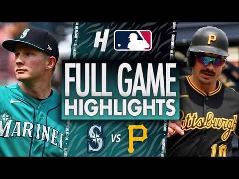 Seattle Mariners vs Pittsburgh Pirates - FULL GAME HIGHLIGHTS 🔥 June 24, 2026 MLB Season