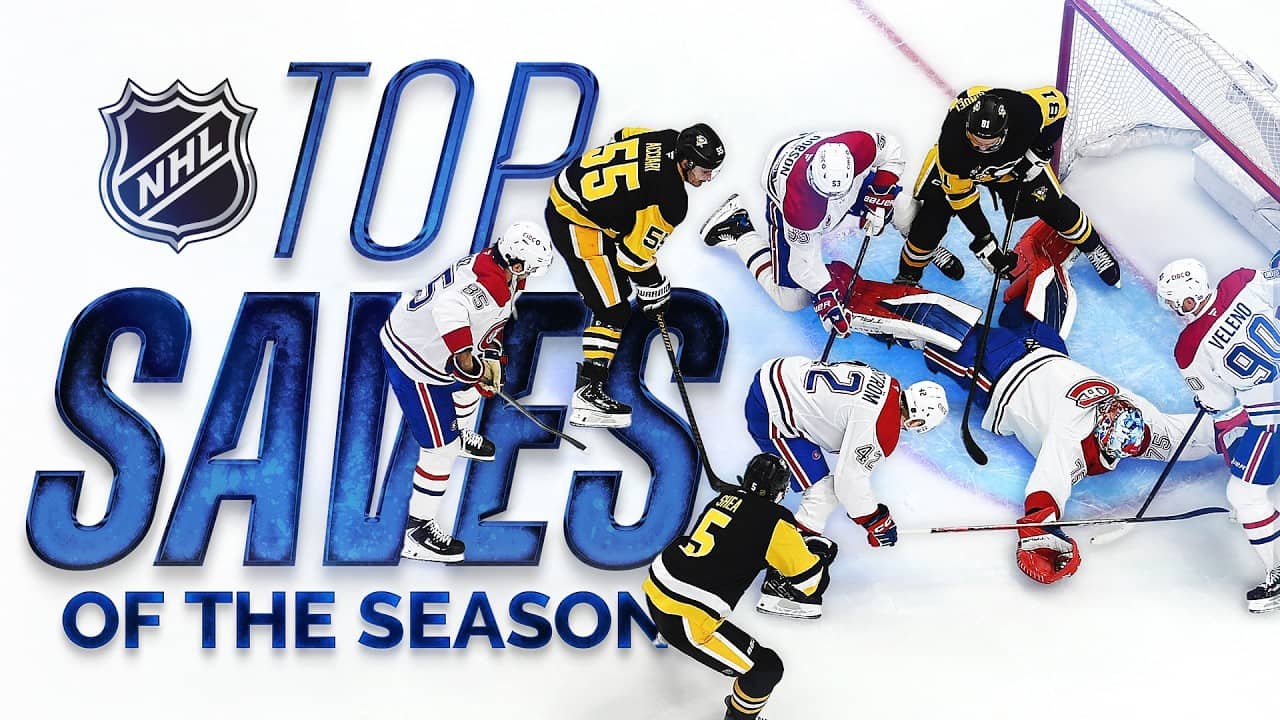 The 10 BEST Saves of the NHL Season 🤯
