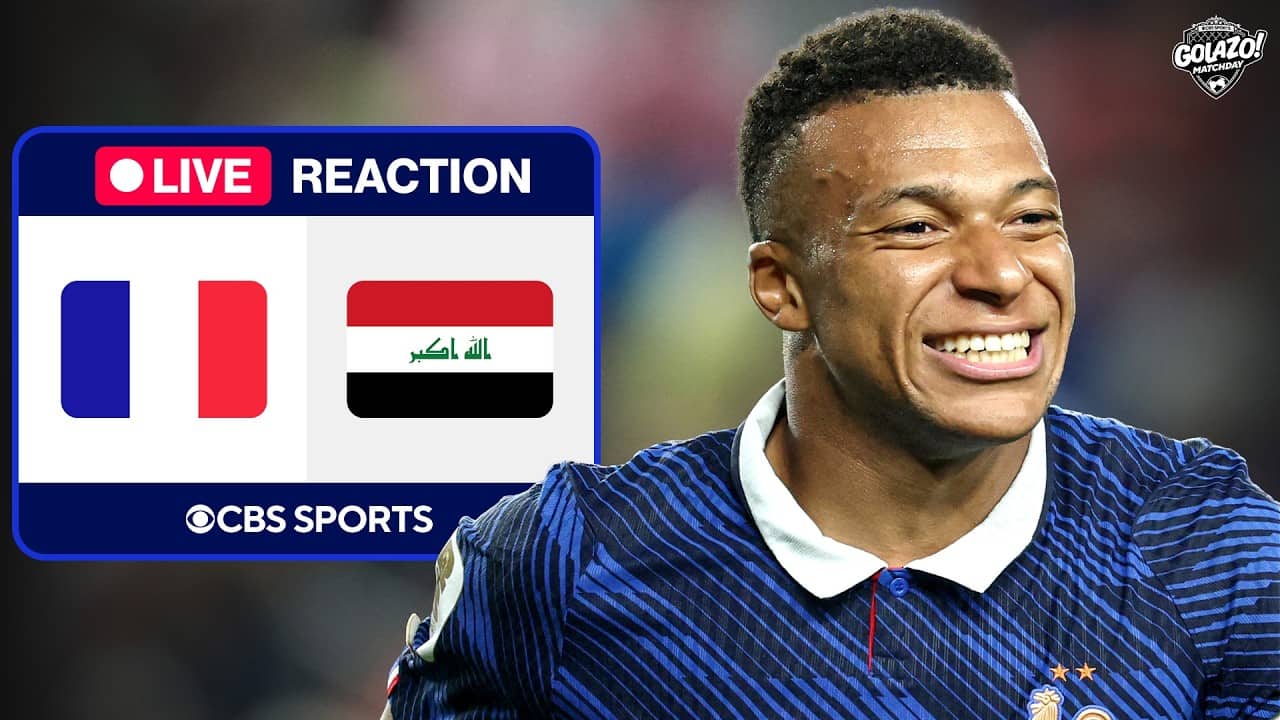 Kylian Mbappé & Ousmane Dembélé Lead France Past Iraq