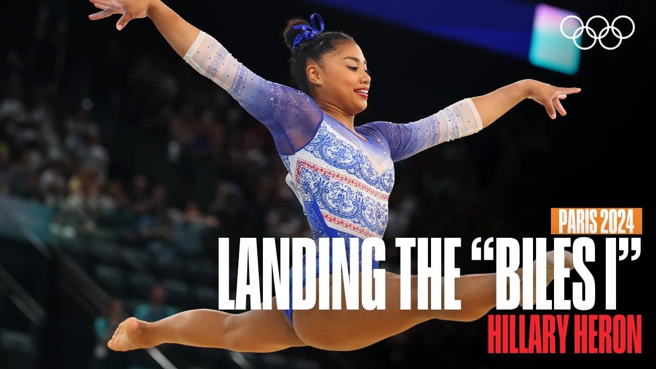 Making History! Hillary Heron's Floor Routine 🇵🇦 | Paris 2024