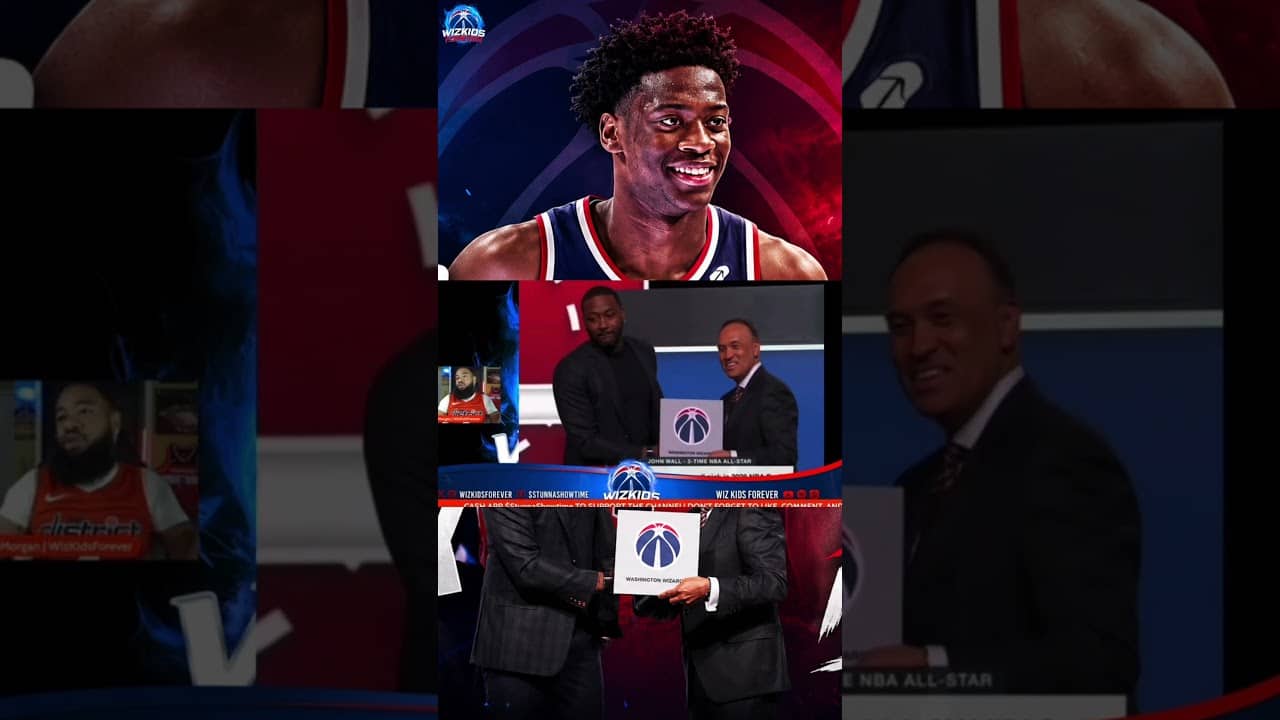 Washington Wizards 🤝 OKC Thunder #wizards #nba #draft #lottery t