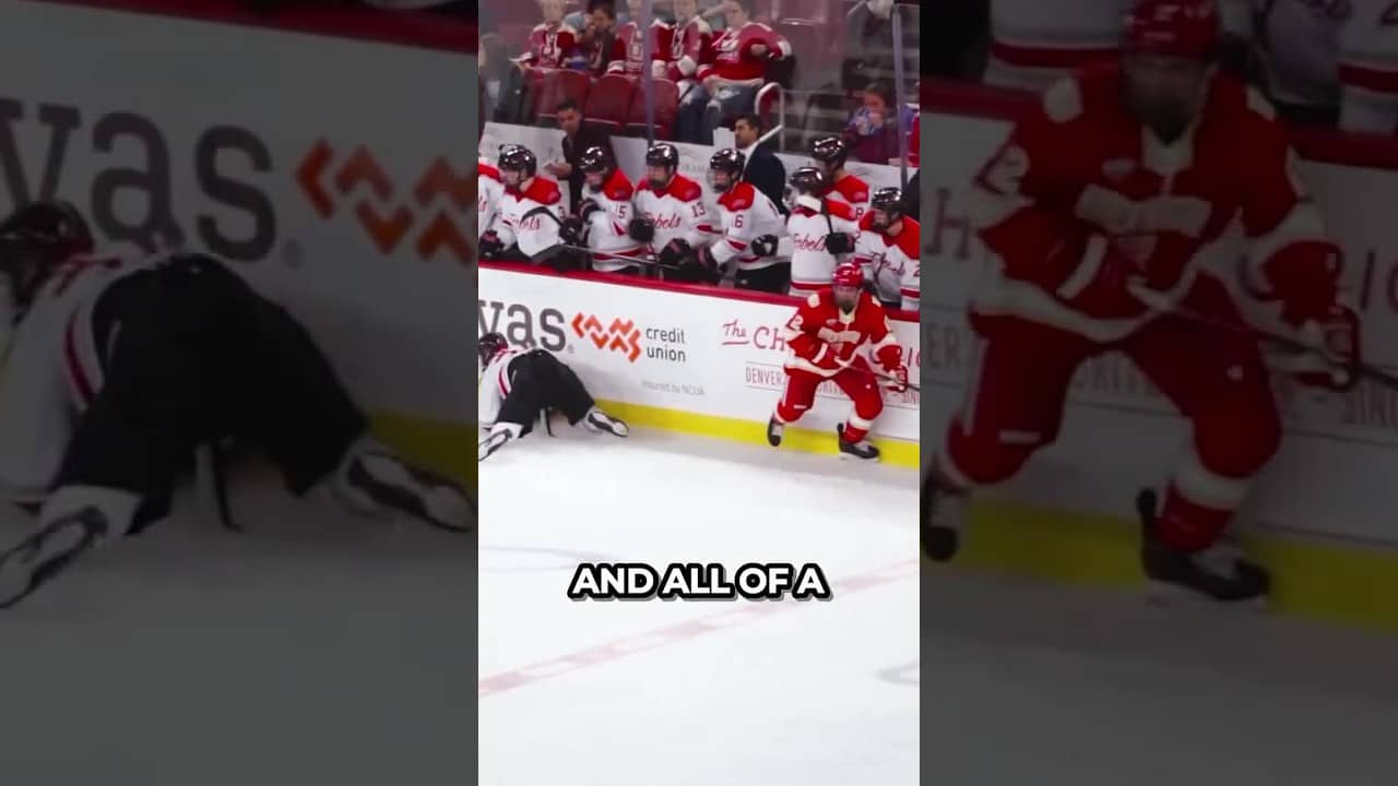 Ever been hit so hard... you lost ALL confidence with the puck that game?