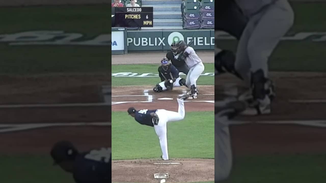 Kelvis Salcedo 1st Start - Strikes Out the Side