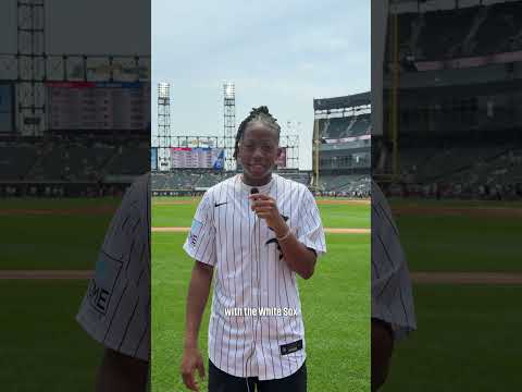 CHISOX Athlete Destiny Jackson back with her hometown team 👏  #whitesox x ‪@united #interview #mic