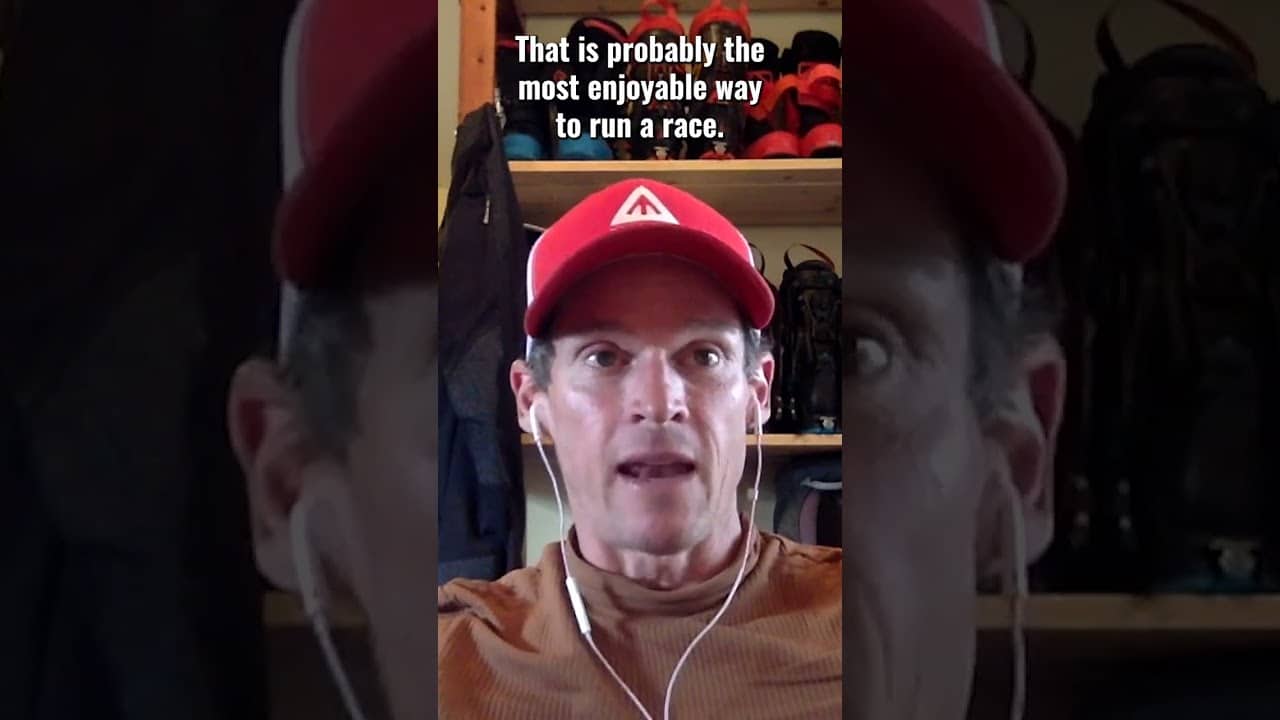 Trail running legend Max King on race pacing. #endurancetraining #ultraendurance #ultrarunning