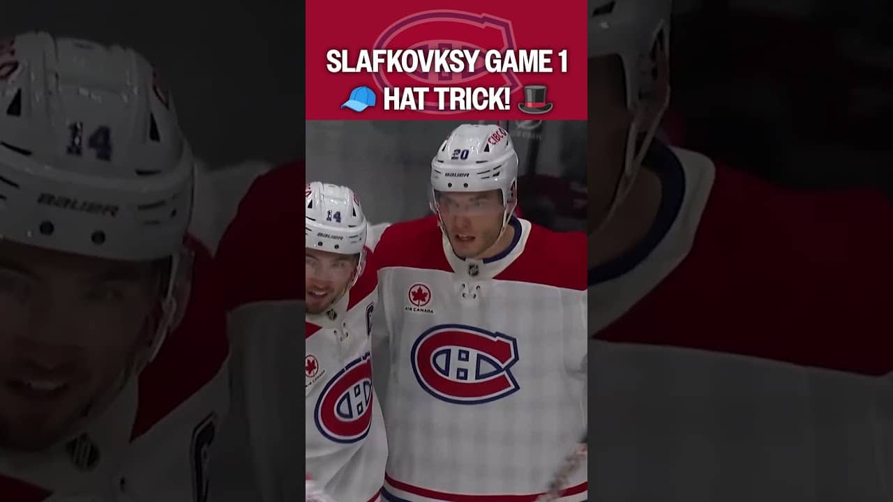 SLAFSANITY in Game 1! 🧢🤪