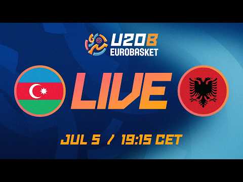 LIVE - Azerbaijan v Albania | FIBA U20 Women's EuroBasket 2026 Division B | Group Phase