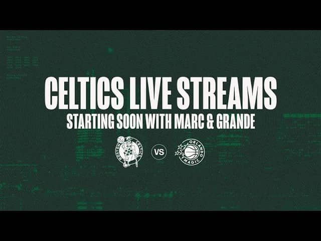 Pregame Livestream: Playoff Seeding is on the Line as Celtics Host Magic in Regular-Season Finale