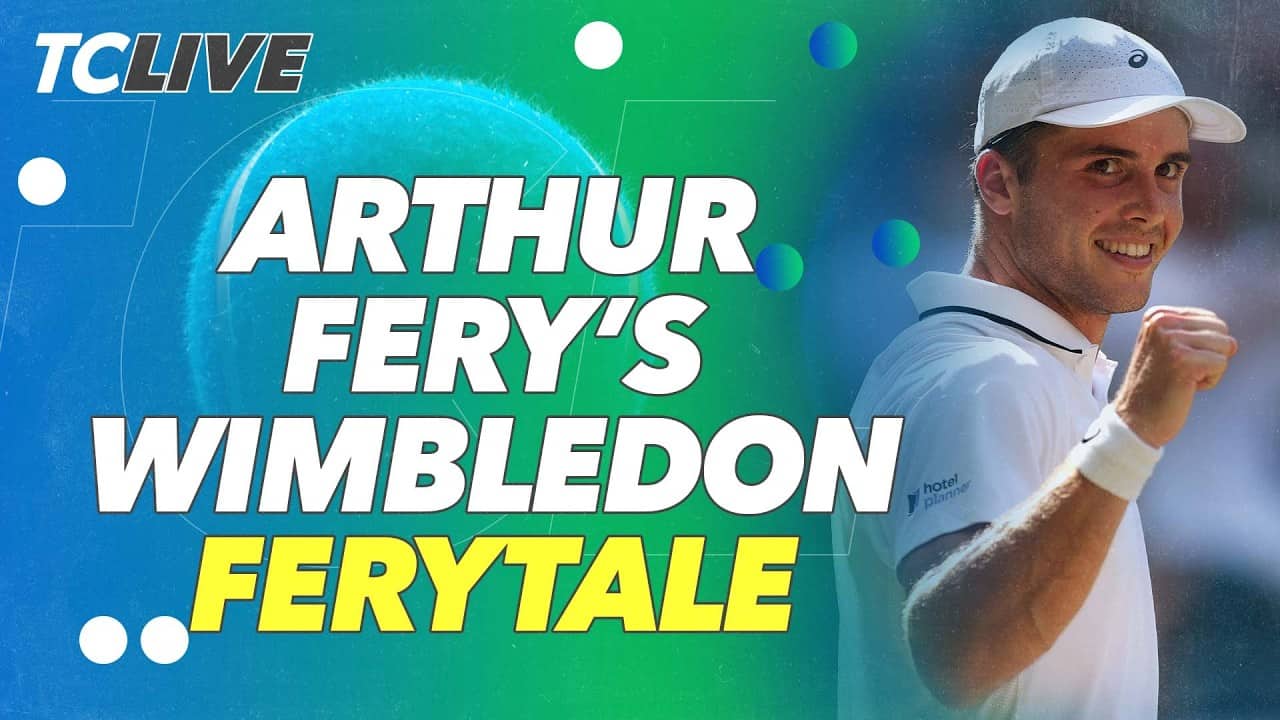 Arthur Fery's 'ferytale' continues at Wimbledon ✨ | TC Live