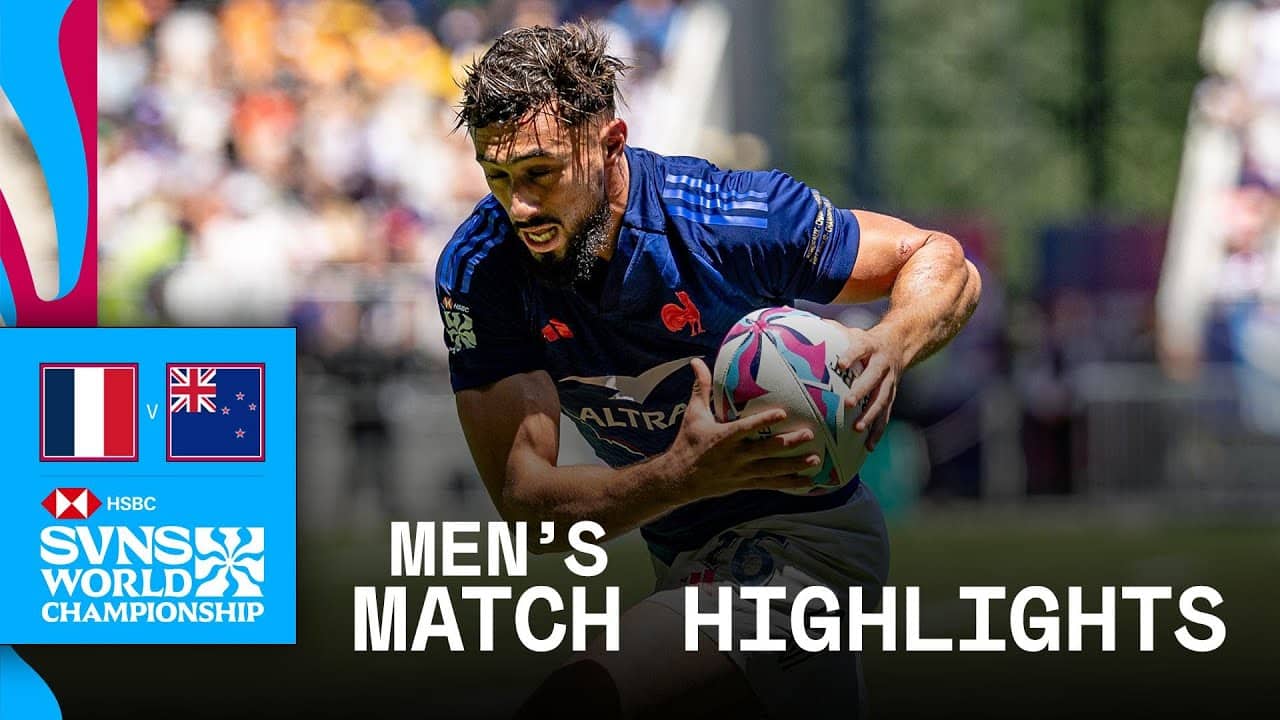 The DREAM ending in Bordeaux 💭 | France v New Zealand | HSBC SVNS Bordeaux 2026 | Match Highlights