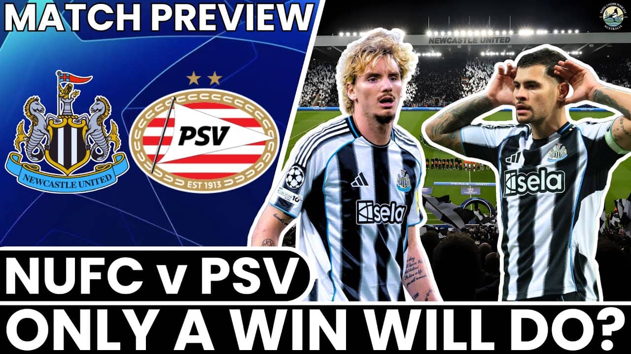 CHAMPIONS LEAGUE NIGHT AT ST JAMES' PARK | Newcastle vs PSV #NUFC