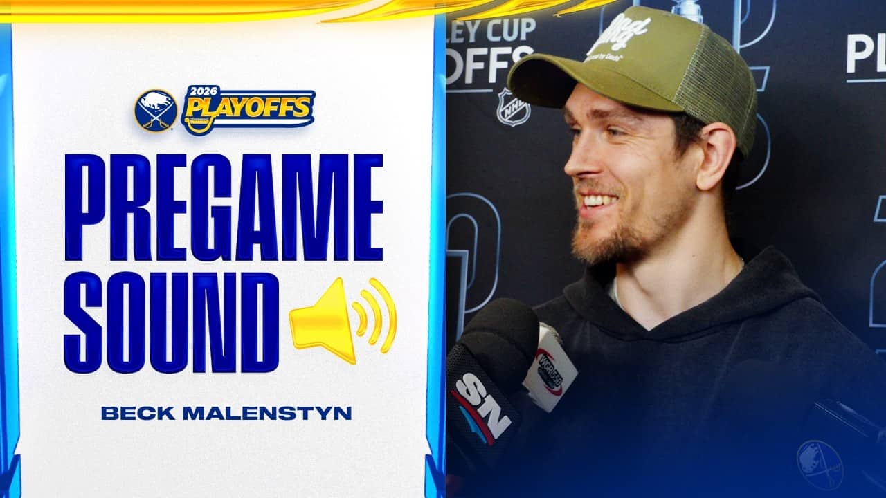 "Will Be An Electric Atmosphere" | Beck Malenstyn Ahead Of Game 3 In Montreal | Buffalo Sabres