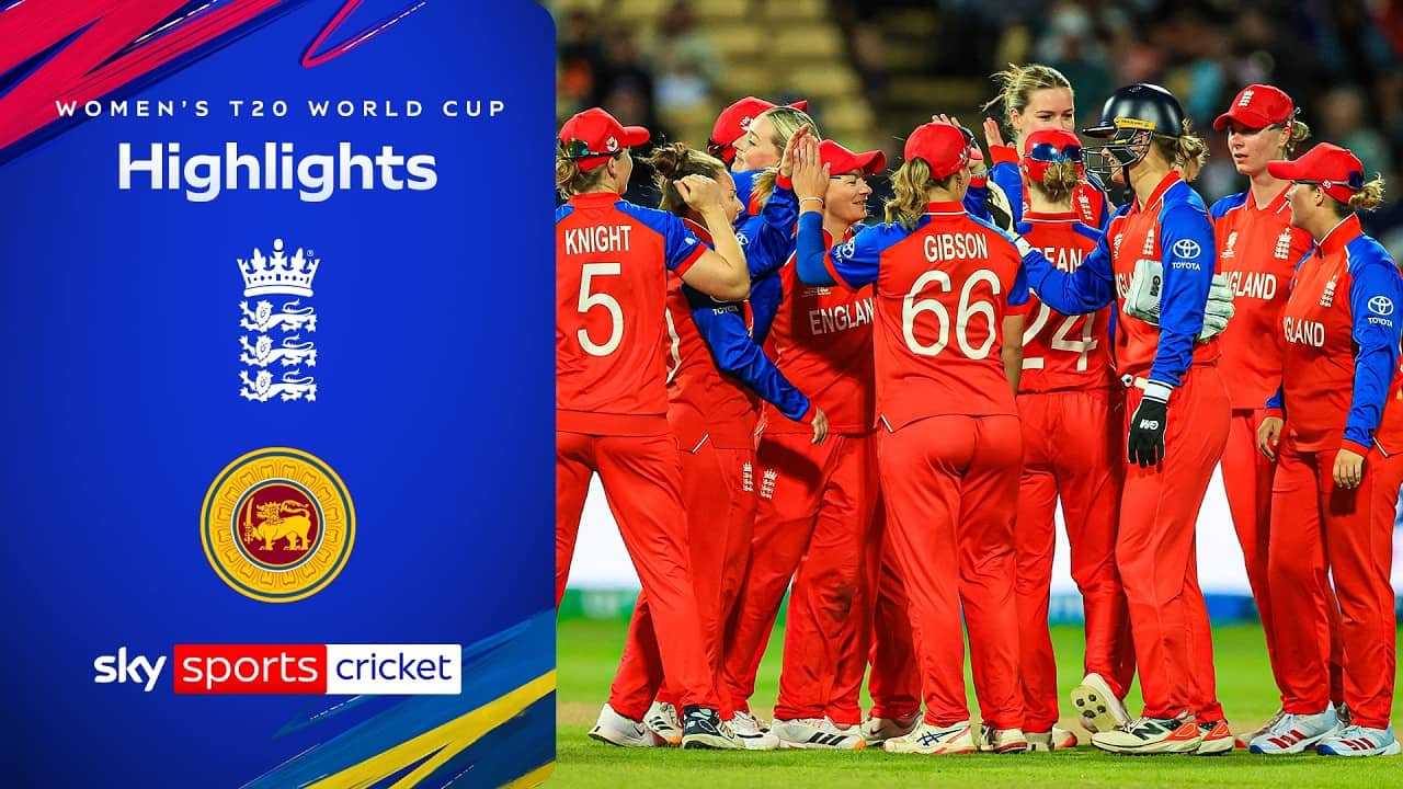Wyatt-Hodge ton gives hosts PERFECT start! | England vs Sri Lanka | Women's T20 World Cup Highlights