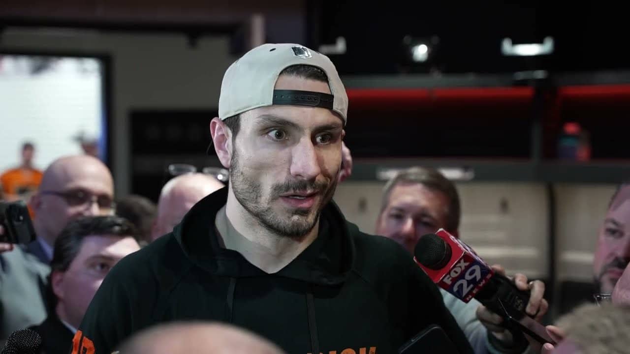 4/22 PHI vs. PIT Postgame: Garnet Hathaway