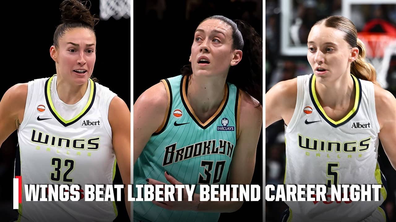 Jessica Shepard & Paige Bueckers SHOW OUT vs. Breanna Stewart & New York Liberty 🔥 | WNBA on ESPN
