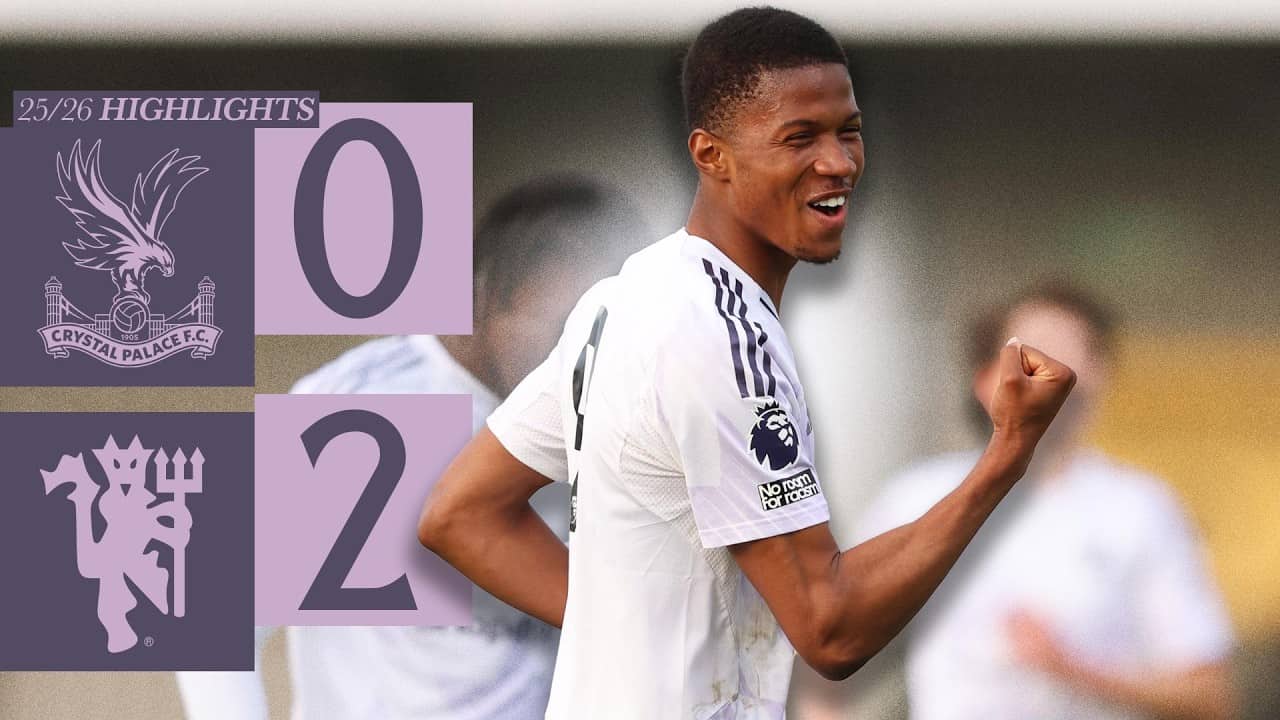 INTO THE SEMI-FINALS ✅  | Palace U21s v Man Utd U21s | Highlights
