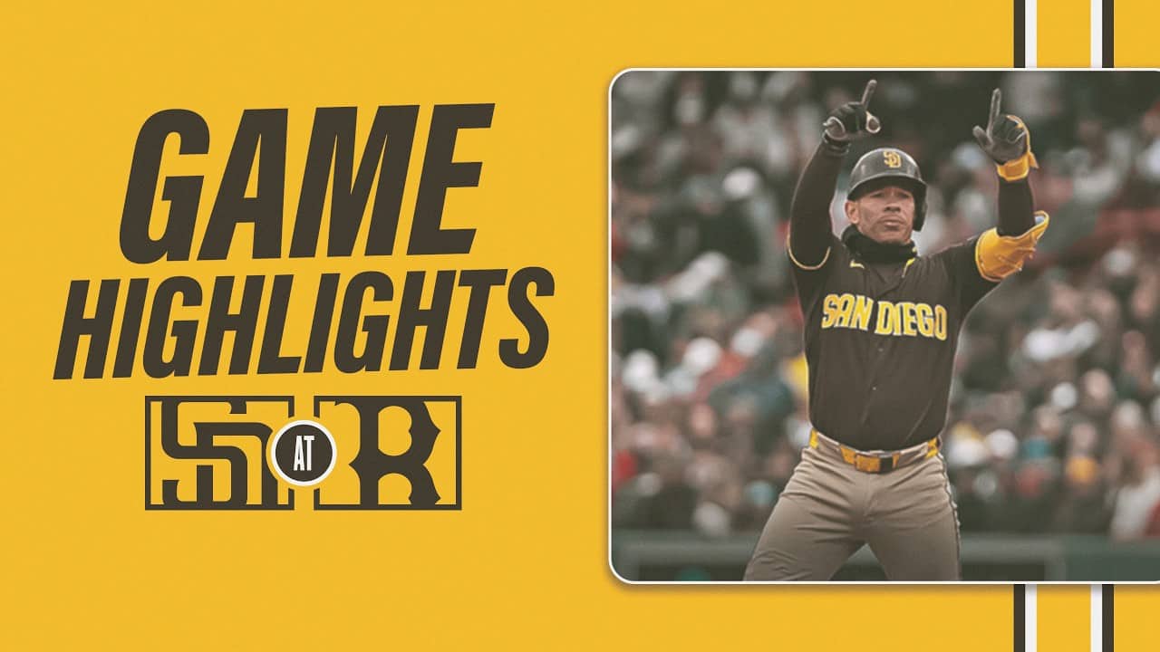 Padres vs. Red Sox Game Highlights (4/4/26) | MLB Highlights