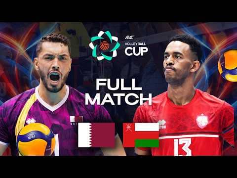 Qatar vs. Oman - Pool Play | AVC Men's Cup 2026