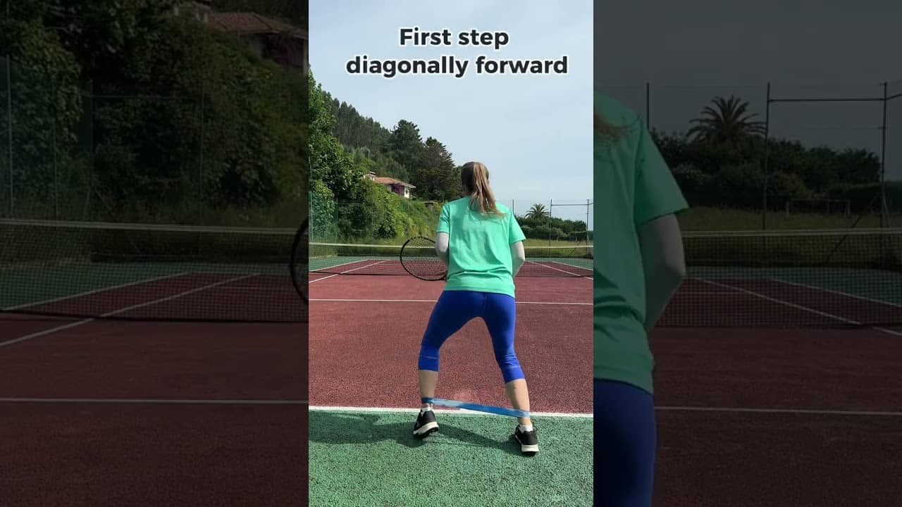 simple #tennis exercises to work on your split step and a dynamic first step