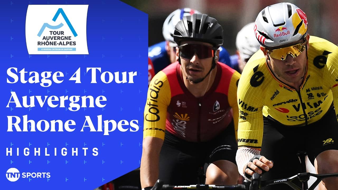 POWERFUL PERFORMANCE 💪 | 2026 Stage 4 Tour Auvergne Rhone Alpes Race Highlights | TNT Sports Cycling