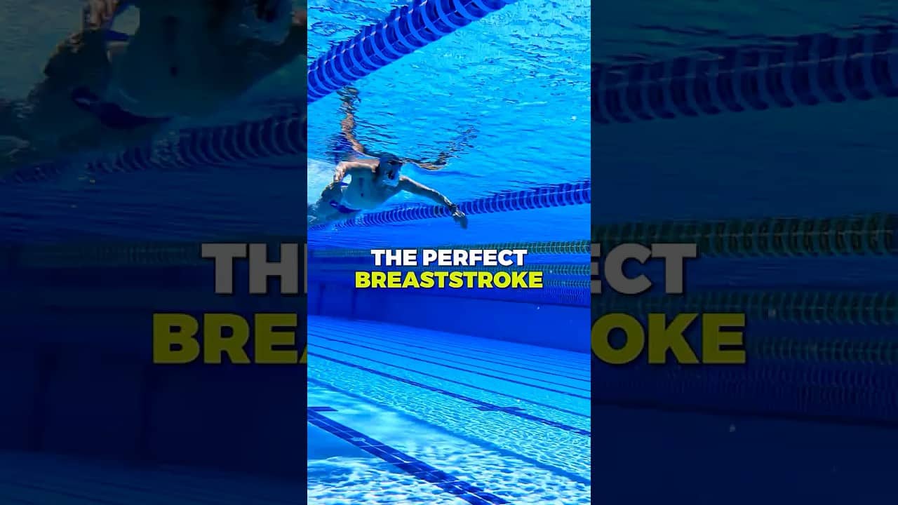 Most swimmers think breaststroke is about strength…