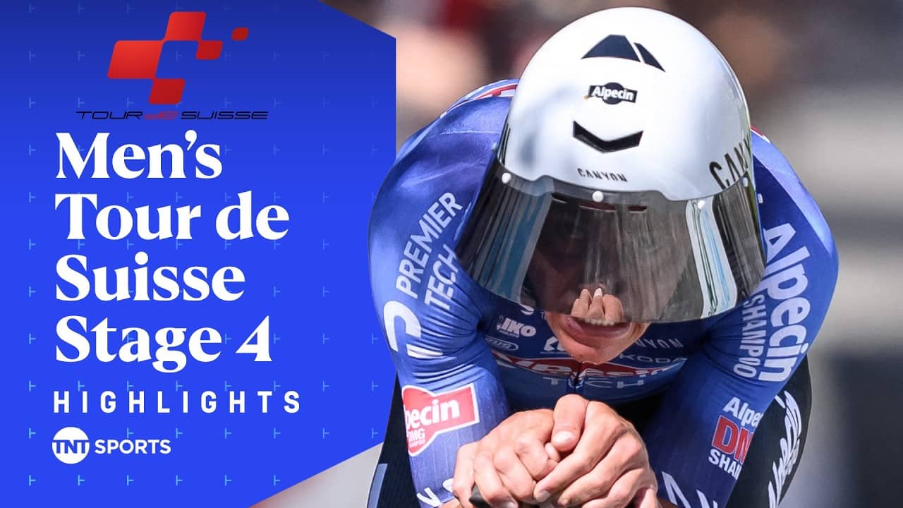 TIME TRIAL THRILLER! 🍿 | 2026 Tour de Suisse Men Stage 4 Race Highlights | TNT Sports Cycling