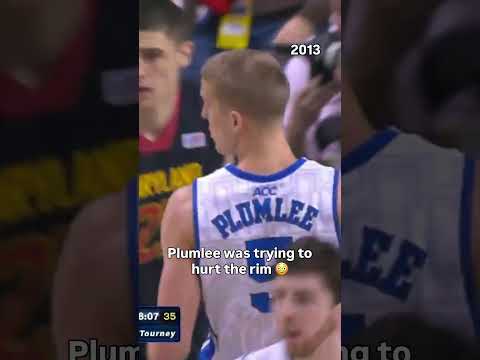 Plumlee was unstoppable 💪 #dukebluedevils #accbasketball #collegebasketball