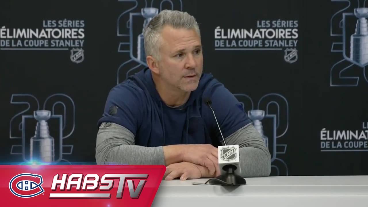 Martin St-Louis addresses the media at practice | FULL PRESS CONFERENCE