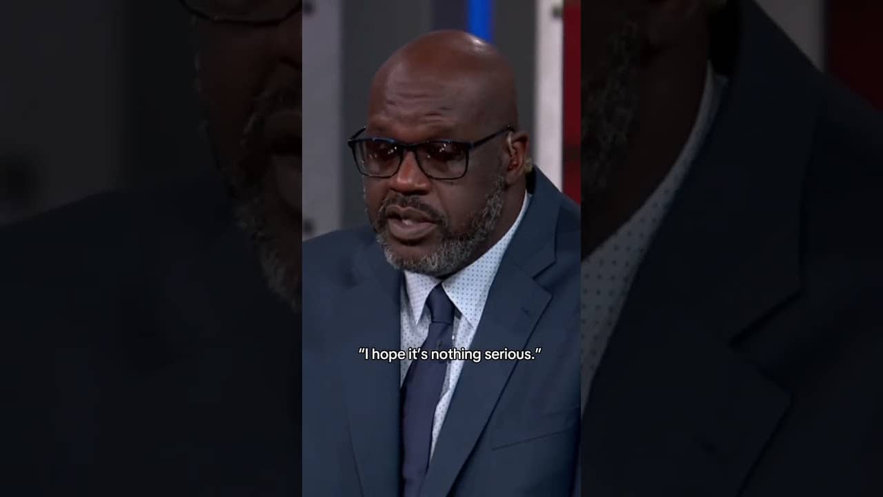 Shaq is sending prayers to Donte DiVincenzo and Anthony Edwards