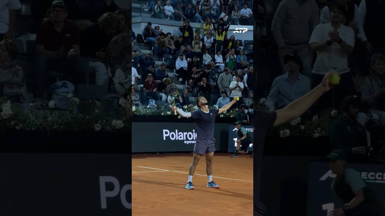 Overcoming His Idol 🔥 Prizmic takes down Djokovic in Rome… #IBI26