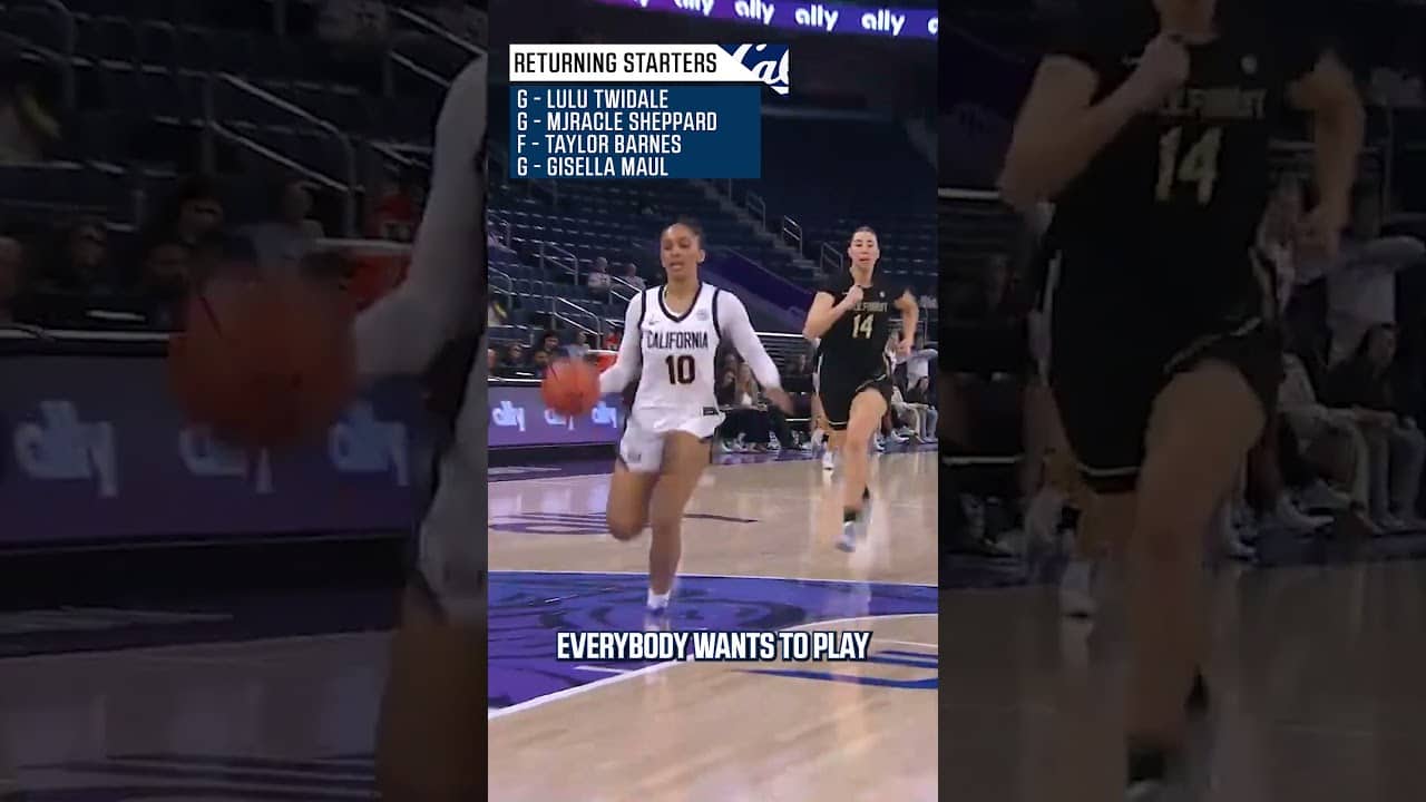 Cal’s returners are ready to make noise in 2026-27 🐻 #calgoldenbears #wbb #accbasketball #cbb