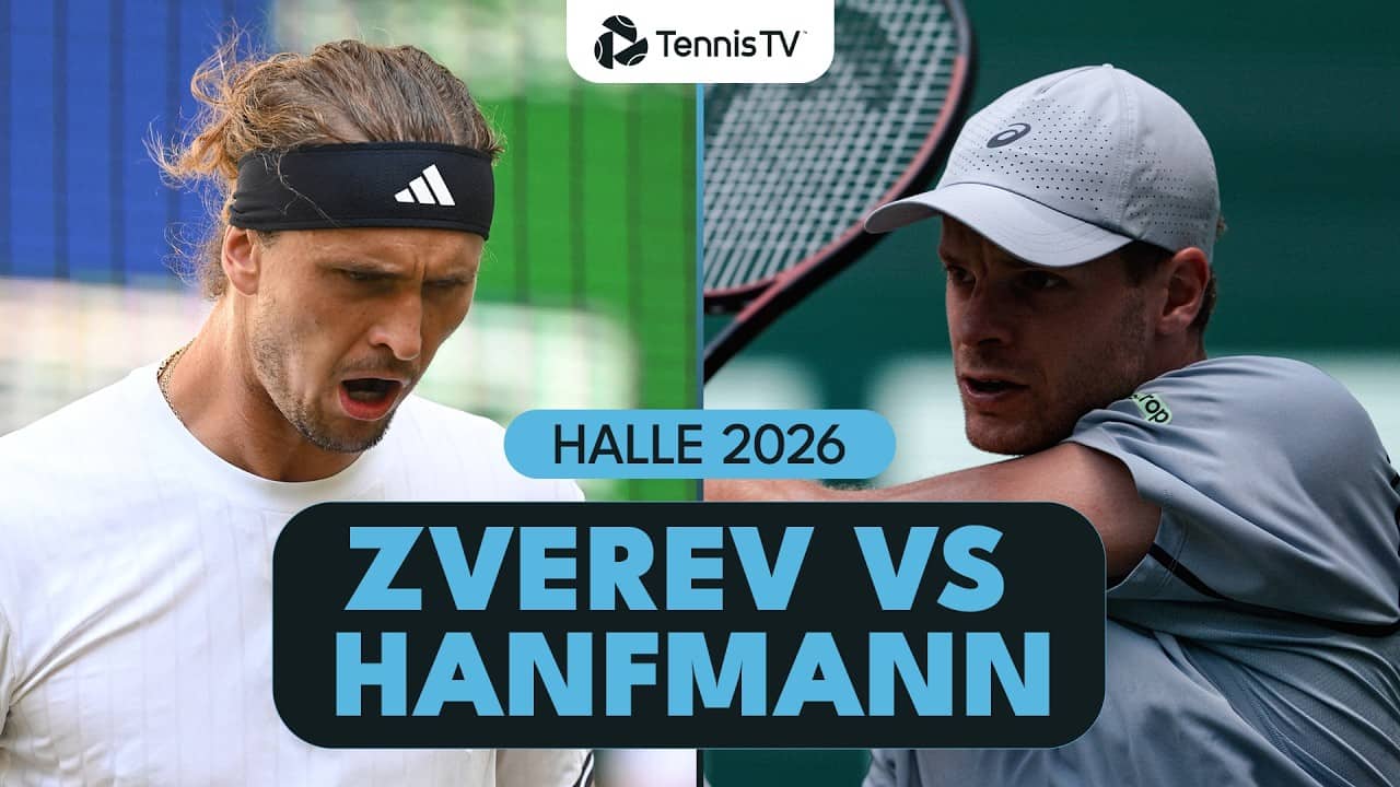 Alexander Zverev vs Yannick Hanfmann All-German Battle 🇩🇪 | Halle 2026 Highlights