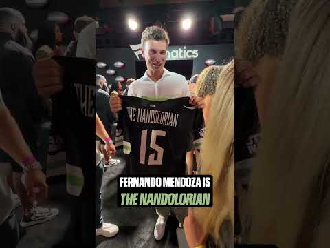 We heard Fernando Mendoza was a big StarWars fan š„¹