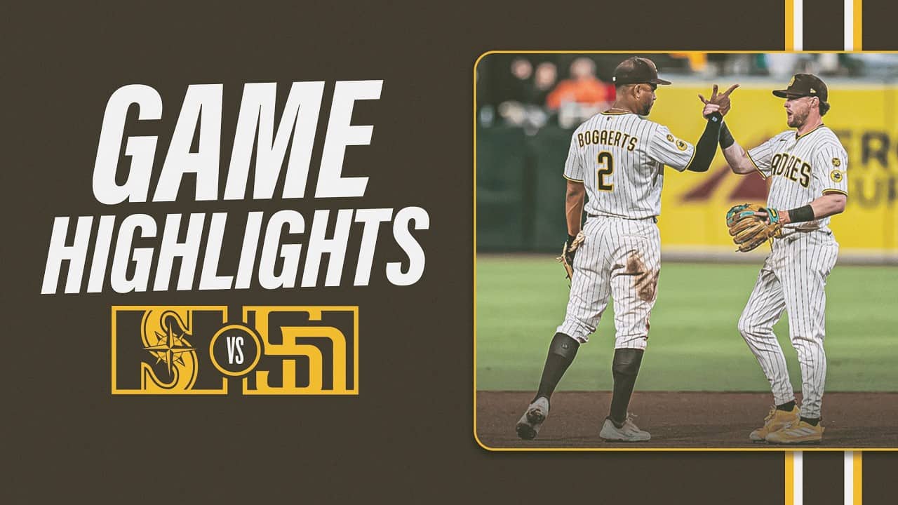 Mariners vs. Padres Game Highlights (4/14/26) | MLB Highlights