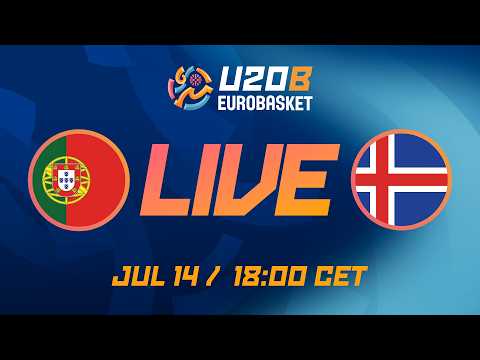 LIVE - Portugal v Iceland | FIBA U20 EuroBasket 2026 Division B | Group Phase